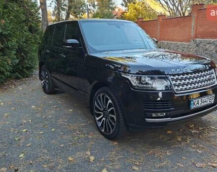 Черный Ленд Ровер Рендж Ровер, объемом двигателя 5 л и пробегом 137 тыс. км за 32000 $, фото 3 на Automoto.ua