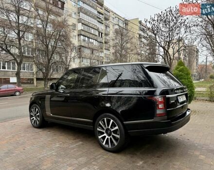 Чорний Ленд Ровер Рендж Ровер, об'ємом двигуна 5 л та пробігом 175 тис. км за 26950 $, фото 71 на Automoto.ua