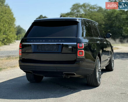 Черный Ленд Ровер Рендж Ровер, объемом двигателя 3 л и пробегом 168 тыс. км за 42000 $, фото 4 на Automoto.ua