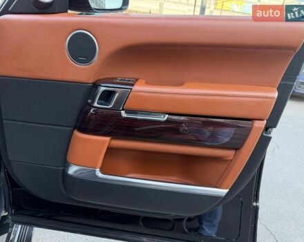 Черный Ленд Ровер Рендж Ровер, объемом двигателя 5 л и пробегом 77 тыс. км за 39999 $, фото 29 на Automoto.ua