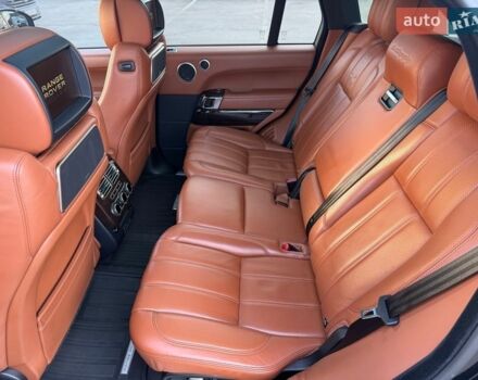 Черный Ленд Ровер Рендж Ровер, объемом двигателя 5 л и пробегом 77 тыс. км за 39999 $, фото 46 на Automoto.ua