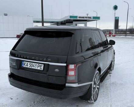 Черный Ленд Ровер Рендж Ровер, объемом двигателя 5 л и пробегом 235 тыс. км за 29990 $, фото 3 на Automoto.ua