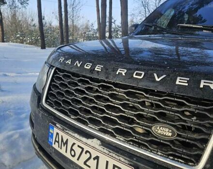 Черный Ленд Ровер Рендж Ровер, объемом двигателя 5 л и пробегом 186 тыс. км за 35000 $, фото 15 на Automoto.ua