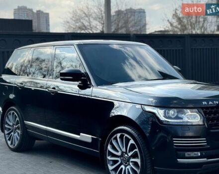 Чорний Ленд Ровер Рендж Ровер, об'ємом двигуна 5 л та пробігом 292 тис. км за 23500 $, фото 6 на Automoto.ua