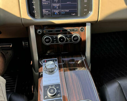 Черный Ленд Ровер Рендж Ровер, объемом двигателя 4.4 л и пробегом 152 тыс. км за 40000 $, фото 9 на Automoto.ua