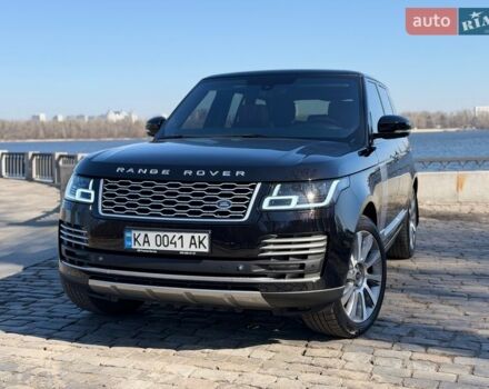 Черный Ленд Ровер Рендж Ровер, объемом двигателя 5 л и пробегом 77 тыс. км за 39999 $, фото 8 на Automoto.ua
