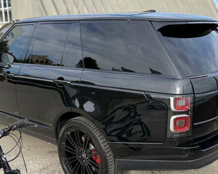 Черный Ленд Ровер Рендж Ровер, объемом двигателя 4.37 л и пробегом 170 тыс. км за 39500 $, фото 78 на Automoto.ua