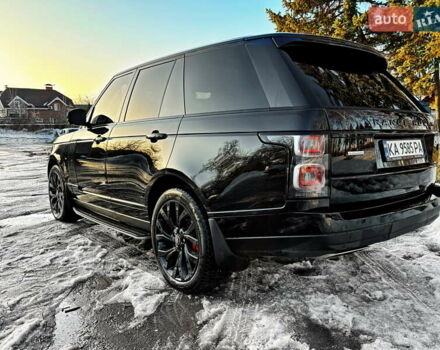 Чорний Ленд Ровер Рендж Ровер, об'ємом двигуна 5 л та пробігом 206 тис. км за 27800 $, фото 10 на Automoto.ua