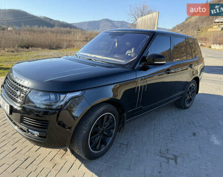 Черный Ленд Ровер Рендж Ровер, объемом двигателя 2.99 л и пробегом 225 тыс. км за 30000 $, фото 16 на Automoto.ua