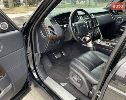 Черный Ленд Ровер Рендж Ровер, объемом двигателя 3 л и пробегом 168 тыс. км за 42000 $, фото 12 на Automoto.ua