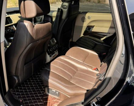 Черный Ленд Ровер Рендж Ровер, объемом двигателя 4.4 л и пробегом 152 тыс. км за 40000 $, фото 14 на Automoto.ua