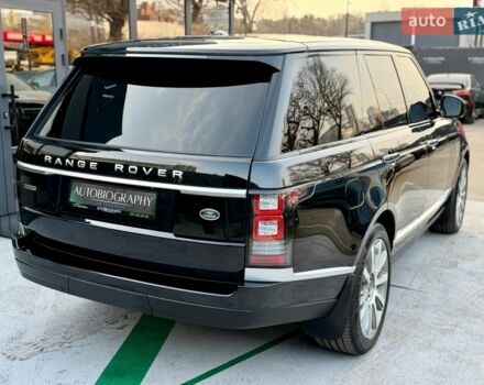 Черный Ленд Ровер Рендж Ровер, объемом двигателя 5 л и пробегом 110 тыс. км за 33900 $, фото 8 на Automoto.ua