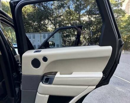 Черный Ленд Ровер Рендж Ровер, объемом двигателя 3 л и пробегом 110 тыс. км за 30000 $, фото 9 на Automoto.ua