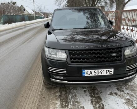 Черный Ленд Ровер Рендж Ровер, объемом двигателя 5 л и пробегом 240 тыс. км за 27500 $, фото 5 на Automoto.ua
