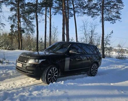 Черный Ленд Ровер Рендж Ровер, объемом двигателя 5 л и пробегом 186 тыс. км за 35000 $, фото 23 на Automoto.ua