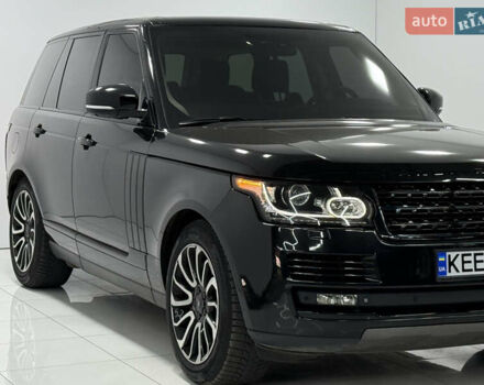 Чорний Ленд Ровер Рендж Ровер, об'ємом двигуна 4.37 л та пробігом 216 тис. км за 27500 $, фото 4 на Automoto.ua