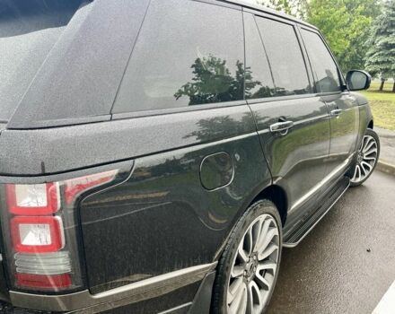 Черный Ленд Ровер Рендж Ровер, объемом двигателя 5 л и пробегом 98 тыс. км за 35000 $, фото 16 на Automoto.ua