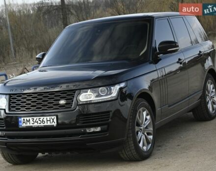 Черный Ленд Ровер Рендж Ровер, объемом двигателя 4.4 л и пробегом 205 тыс. км за 33900 $, фото 10 на Automoto.ua