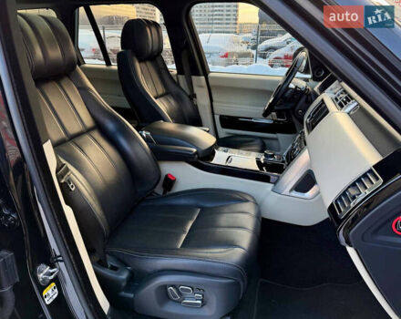 Черный Ленд Ровер Рендж Ровер, объемом двигателя 5 л и пробегом 240 тыс. км за 30900 $, фото 52 на Automoto.ua