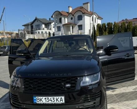 Чорний Ленд Ровер Рендж Ровер, об'ємом двигуна 5 л та пробігом 206 тис. км за 27900 $, фото 10 на Automoto.ua