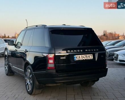 Черный Ленд Ровер Рендж Ровер, объемом двигателя 4.4 л и пробегом 240 тыс. км за 29888 $, фото 4 на Automoto.ua
