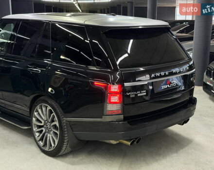 Черный Ленд Ровер Рендж Ровер, объемом двигателя 5 л и пробегом 150 тыс. км за 37500 $, фото 11 на Automoto.ua