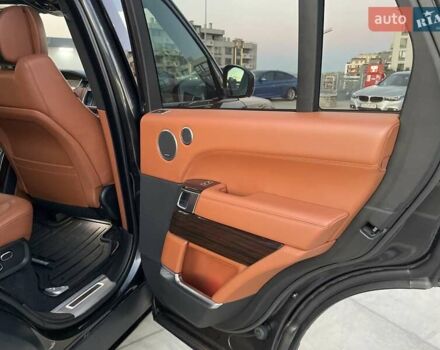 Чорний Ленд Ровер Рендж Ровер, об'ємом двигуна 5 л та пробігом 125 тис. км за 41000 $, фото 43 на Automoto.ua