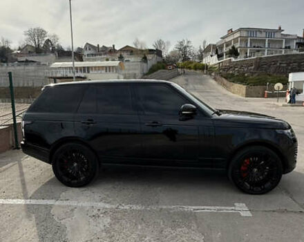 Черный Ленд Ровер Рендж Ровер, объемом двигателя 4.37 л и пробегом 170 тыс. км за 39500 $, фото 70 на Automoto.ua