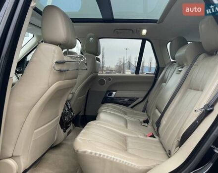 Черный Ленд Ровер Рендж Ровер, объемом двигателя 4.4 л и пробегом 132 тыс. км за 36900 $, фото 38 на Automoto.ua