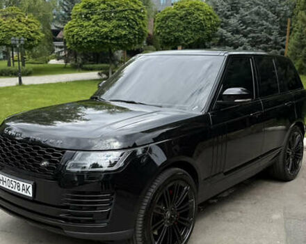 Черный Ленд Ровер Рендж Ровер, объемом двигателя 4.37 л и пробегом 170 тыс. км за 39500 $, фото 5 на Automoto.ua