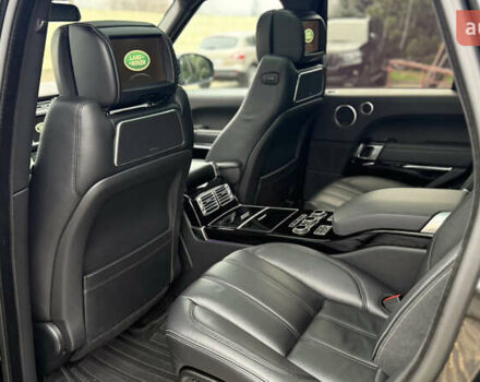 Черный Ленд Ровер Рендж Ровер, объемом двигателя 5 л и пробегом 150 тыс. км за 39800 $, фото 9 на Automoto.ua