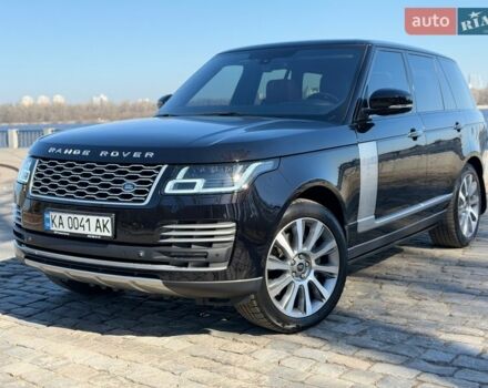 Черный Ленд Ровер Рендж Ровер, объемом двигателя 5 л и пробегом 77 тыс. км за 39999 $, фото 7 на Automoto.ua