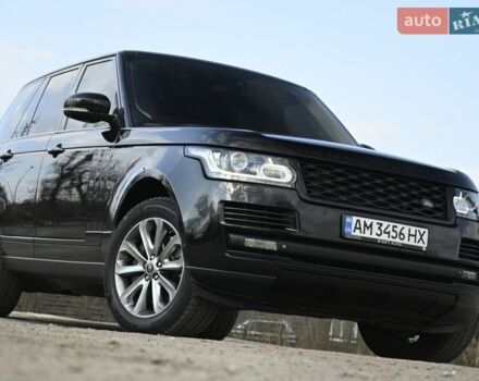 Черный Ленд Ровер Рендж Ровер, объемом двигателя 4.4 л и пробегом 205 тыс. км за 33900 $, фото 3 на Automoto.ua