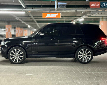 Черный Ленд Ровер Рендж Ровер, объемом двигателя 4.95 л и пробегом 159 тыс. км за 32000 $, фото 7 на Automoto.ua