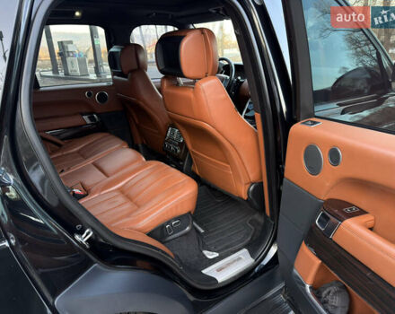 Черный Ленд Ровер Рендж Ровер, объемом двигателя 4.37 л и пробегом 200 тыс. км за 36500 $, фото 21 на Automoto.ua