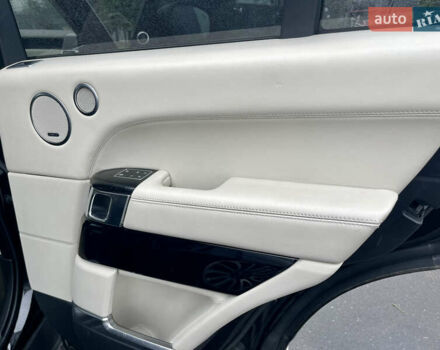 Чорний Ленд Ровер Рендж Ровер, об'ємом двигуна 5 л та пробігом 93 тис. км за 40000 $, фото 10 на Automoto.ua