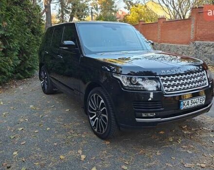 Черный Ленд Ровер Рендж Ровер, объемом двигателя 5 л и пробегом 137 тыс. км за 32000 $, фото 6 на Automoto.ua