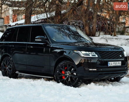 Чорний Ленд Ровер Рендж Ровер, об'ємом двигуна 5 л та пробігом 206 тис. км за 27800 $, фото 2 на Automoto.ua