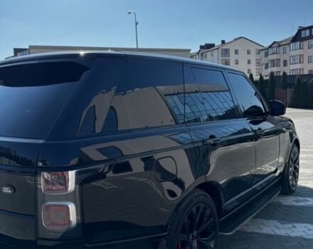 Чорний Ленд Ровер Рендж Ровер, об'ємом двигуна 5 л та пробігом 206 тис. км за 27900 $, фото 7 на Automoto.ua