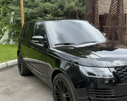 Черный Ленд Ровер Рендж Ровер, объемом двигателя 4.37 л и пробегом 170 тыс. км за 39500 $, фото 7 на Automoto.ua