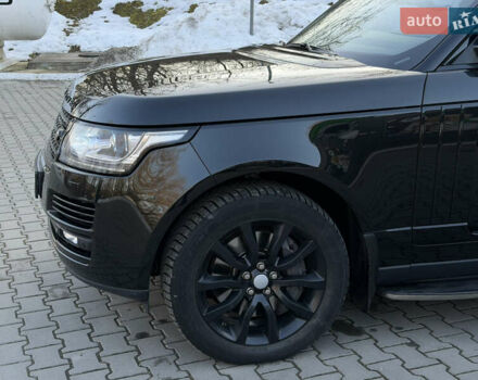 Черный Ленд Ровер Рендж Ровер, объемом двигателя 4.37 л и пробегом 200 тыс. км за 36500 $, фото 3 на Automoto.ua