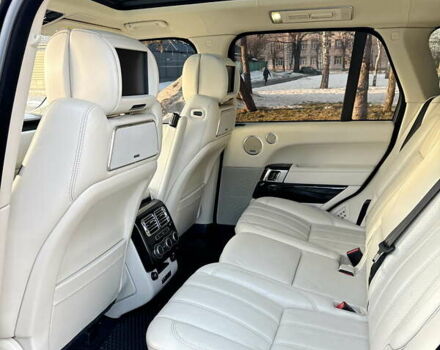 Чорний Ленд Ровер Рендж Ровер, об'ємом двигуна 5 л та пробігом 206 тис. км за 27800 $, фото 17 на Automoto.ua