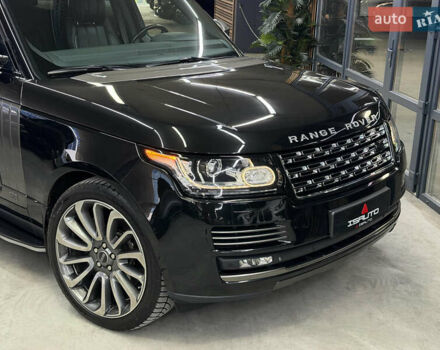 Черный Ленд Ровер Рендж Ровер, объемом двигателя 5 л и пробегом 150 тыс. км за 37500 $, фото 2 на Automoto.ua