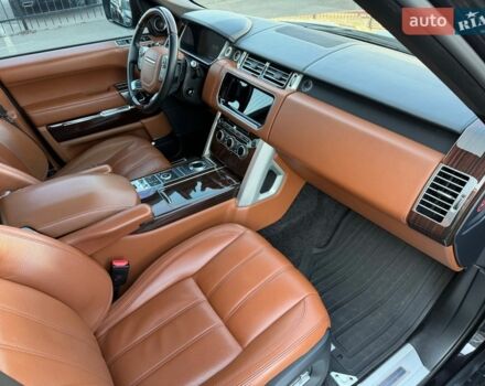 Черный Ленд Ровер Рендж Ровер, объемом двигателя 5 л и пробегом 77 тыс. км за 39999 $, фото 25 на Automoto.ua