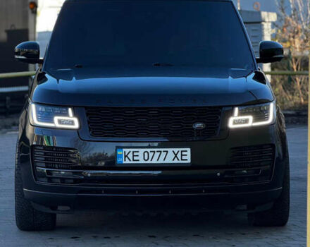 Черный Ленд Ровер Рендж Ровер, объемом двигателя 4.37 л и пробегом 227 тыс. км за 40000 $, фото 1 на Automoto.ua