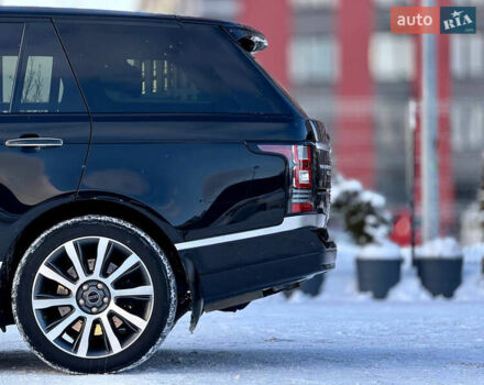 Черный Ленд Ровер Рендж Ровер, объемом двигателя 5 л и пробегом 240 тыс. км за 30900 $, фото 12 на Automoto.ua