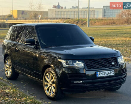 Чорний Ленд Ровер Рендж Ровер, об'ємом двигуна 4.39 л та пробігом 200 тис. км за 37400 $, фото 2 на Automoto.ua