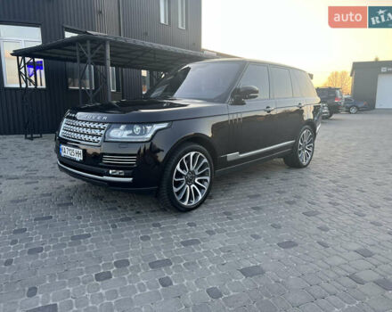 Чорний Ленд Ровер Рендж Ровер, об'ємом двигуна 5 л та пробігом 223 тис. км за 33000 $, фото 2 на Automoto.ua
