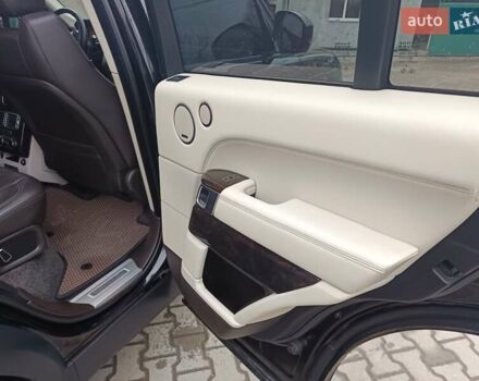 Чорний Ленд Ровер Рендж Ровер, об'ємом двигуна 4.37 л та пробігом 214 тис. км за 34500 $, фото 11 на Automoto.ua