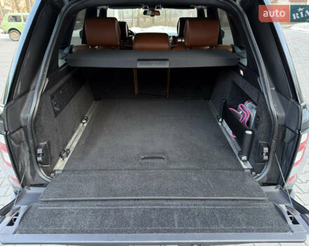 Черный Ленд Ровер Рендж Ровер, объемом двигателя 4.37 л и пробегом 200 тыс. км за 36500 $, фото 23 на Automoto.ua